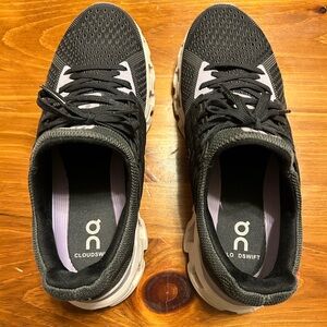 On Running Women's Sneakers - Black and White